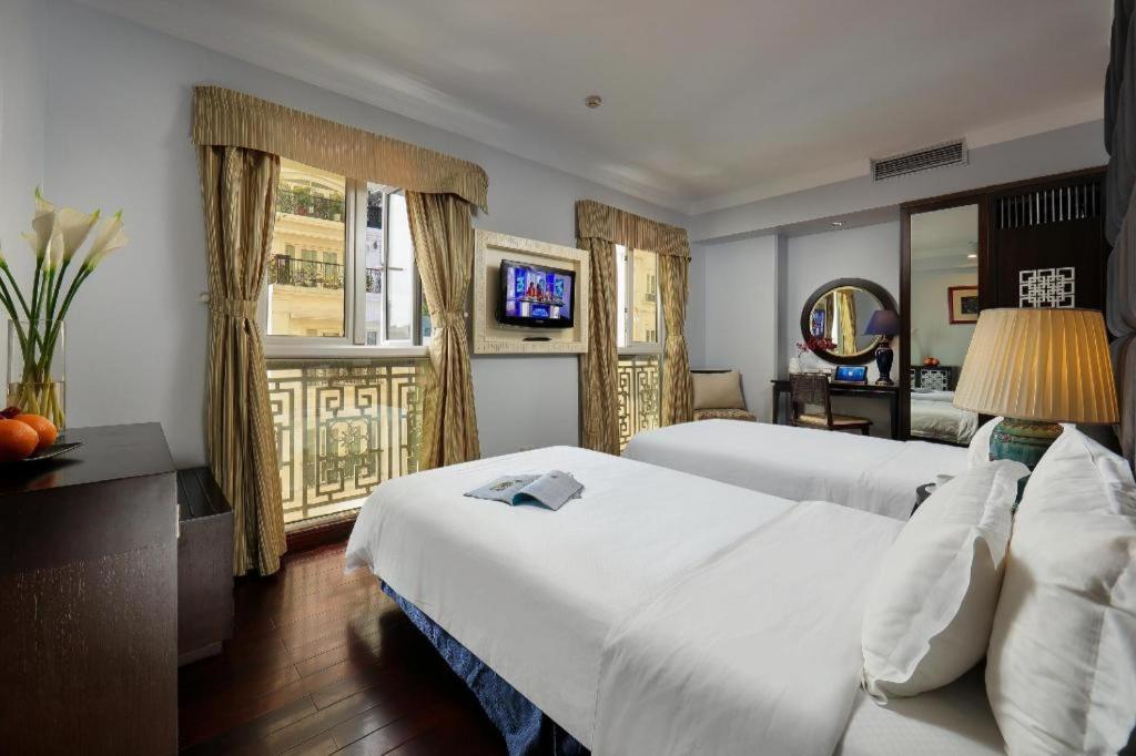 Church Boutique Hotel Hang Trong Hanoi Eksteriør billede
